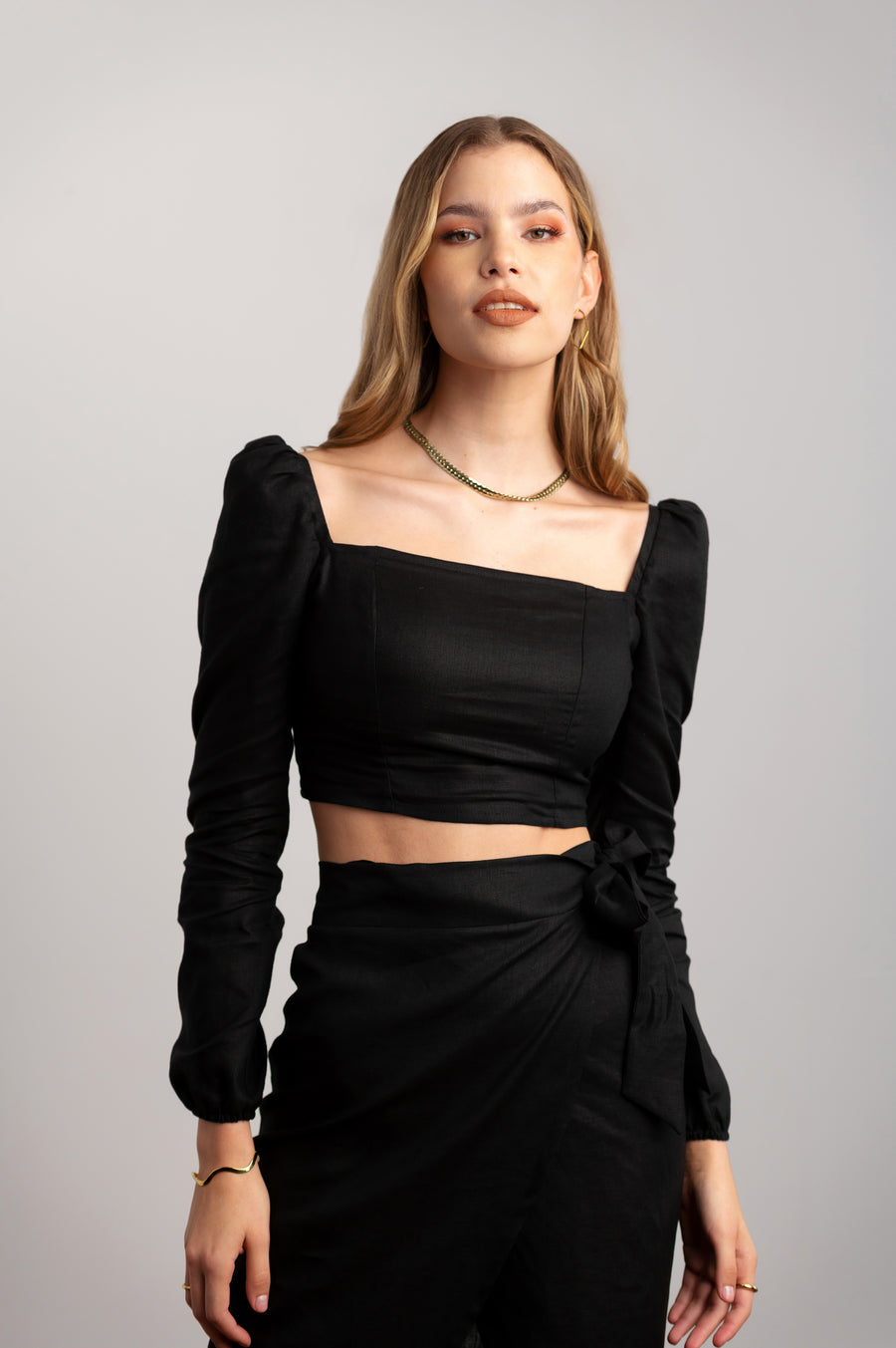 The Bailey Top in Black