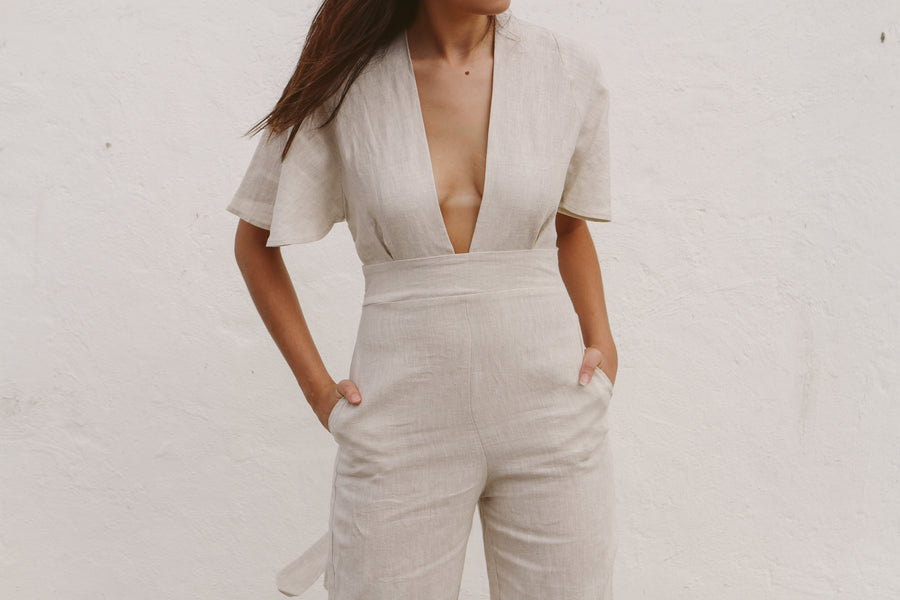 The Jumpsuit in Natural