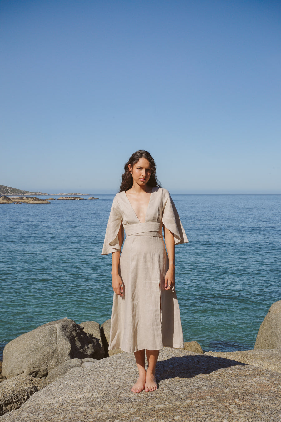 The Cathryn Dress in Natural