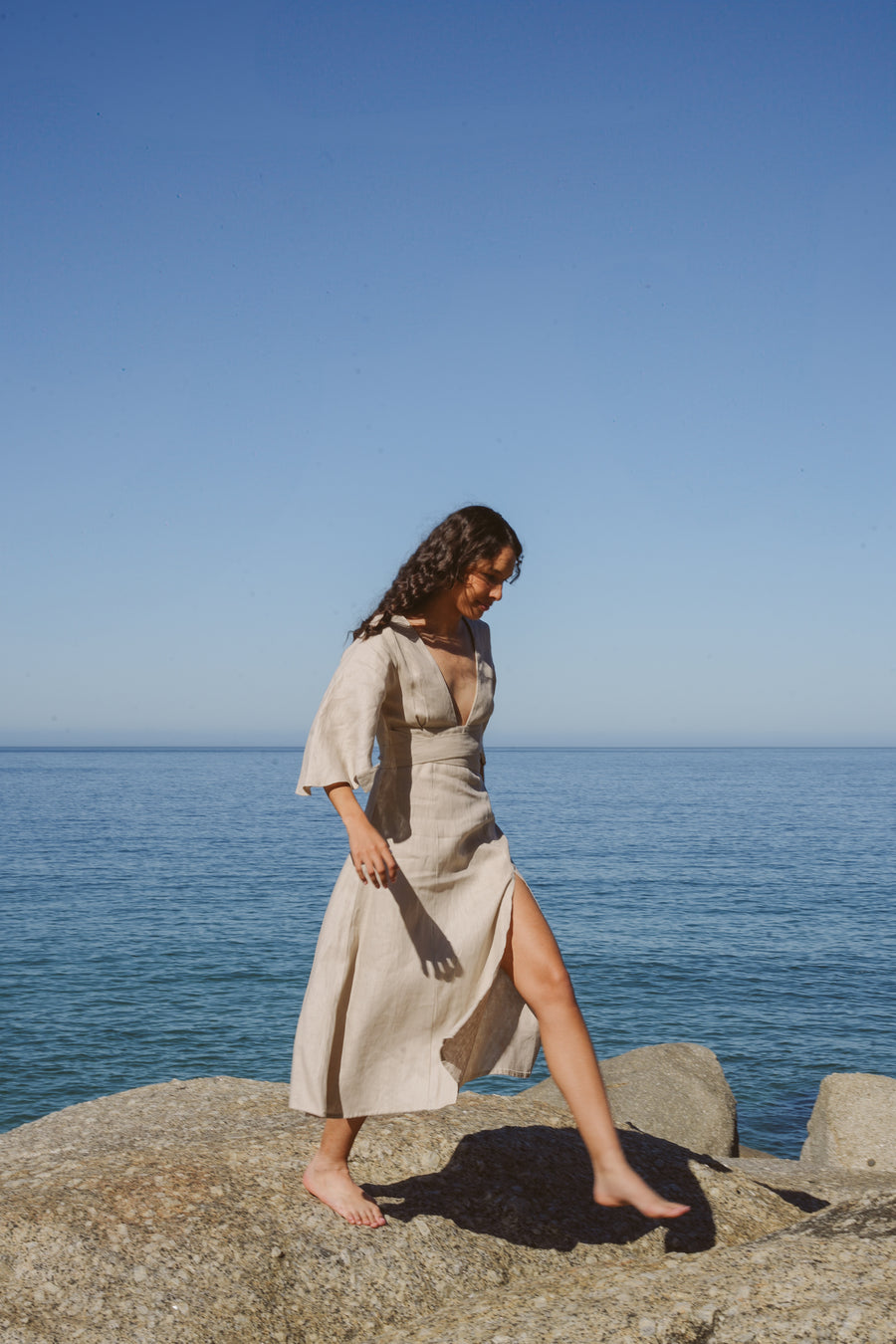 The Cathryn Dress in Natural