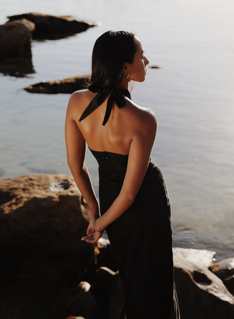 The Storm Dress in Black