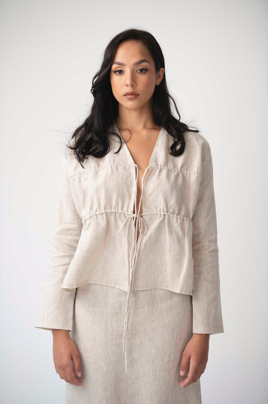 The Becca Top in Natural