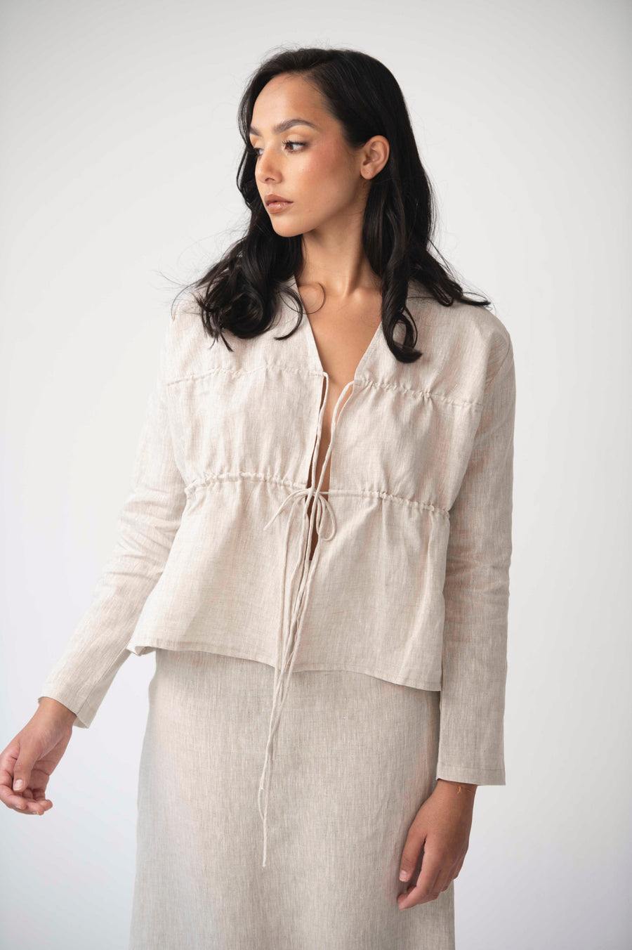 The Becca Top in Natural