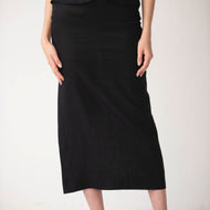 The Maxi Pencil Skirt in Black