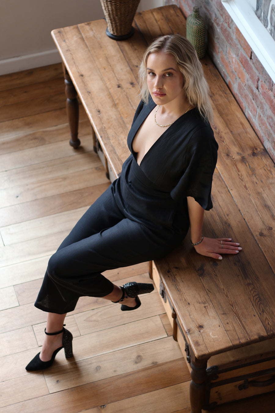 The Jumpsuit in Black