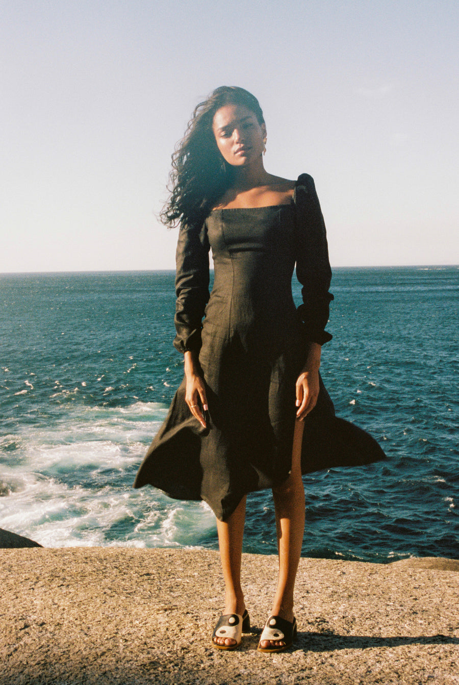 The Bailey Dress in Black