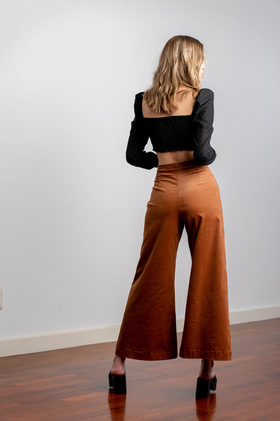 The Wide Leg Pants in Hazel