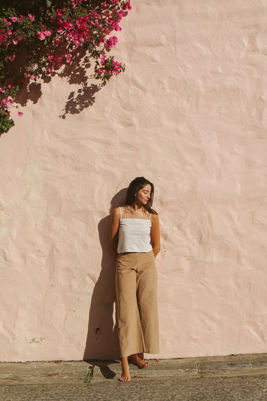 The Wide Leg Pants in Camel