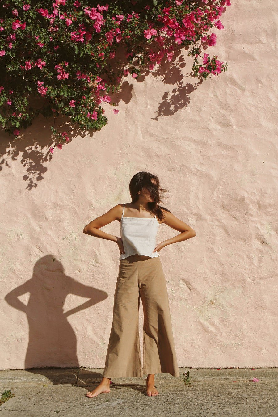 The Wide Leg Pants in Camel