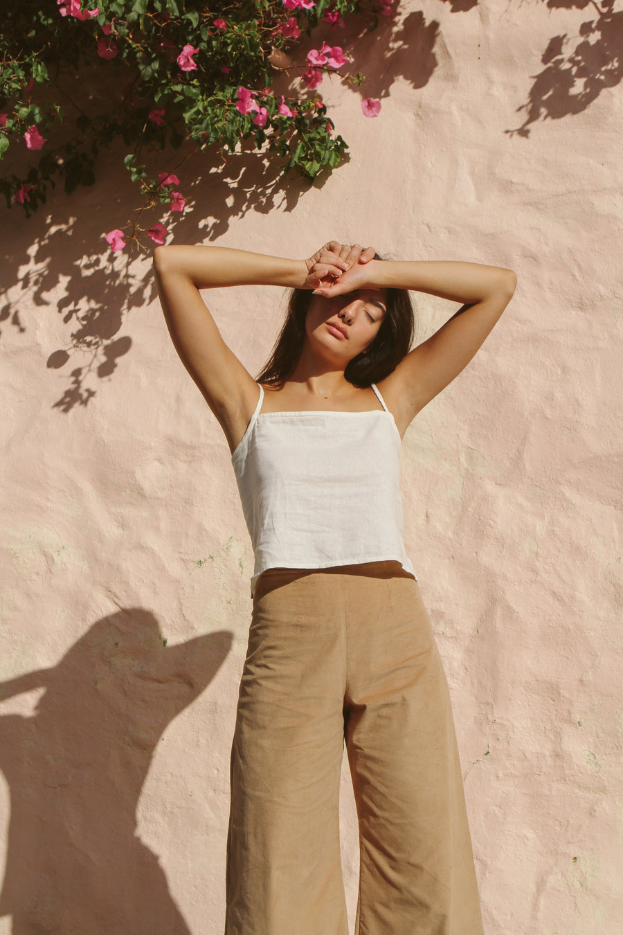 The Straight Cami in Ivory
