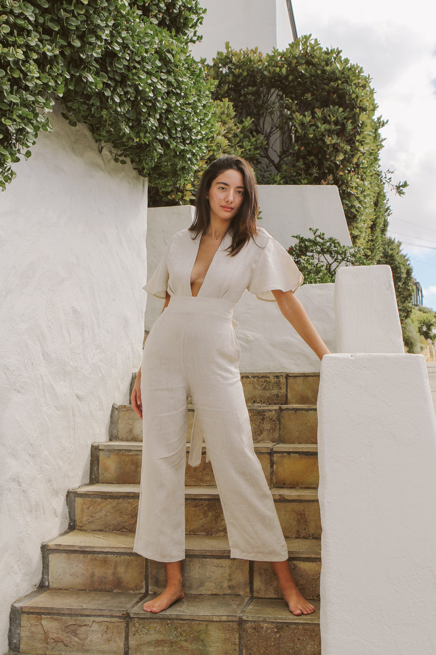 The Jumpsuit in Natural