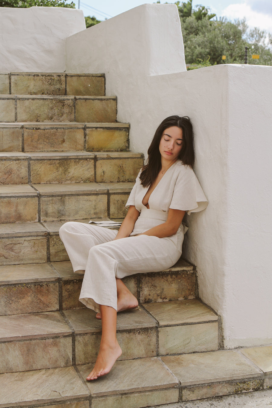The Jumpsuit in Natural