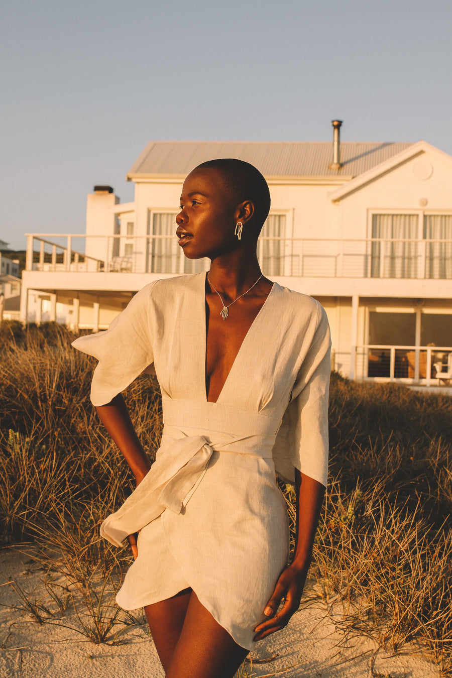 The Mini Dress in Natural Girl On Your Mind